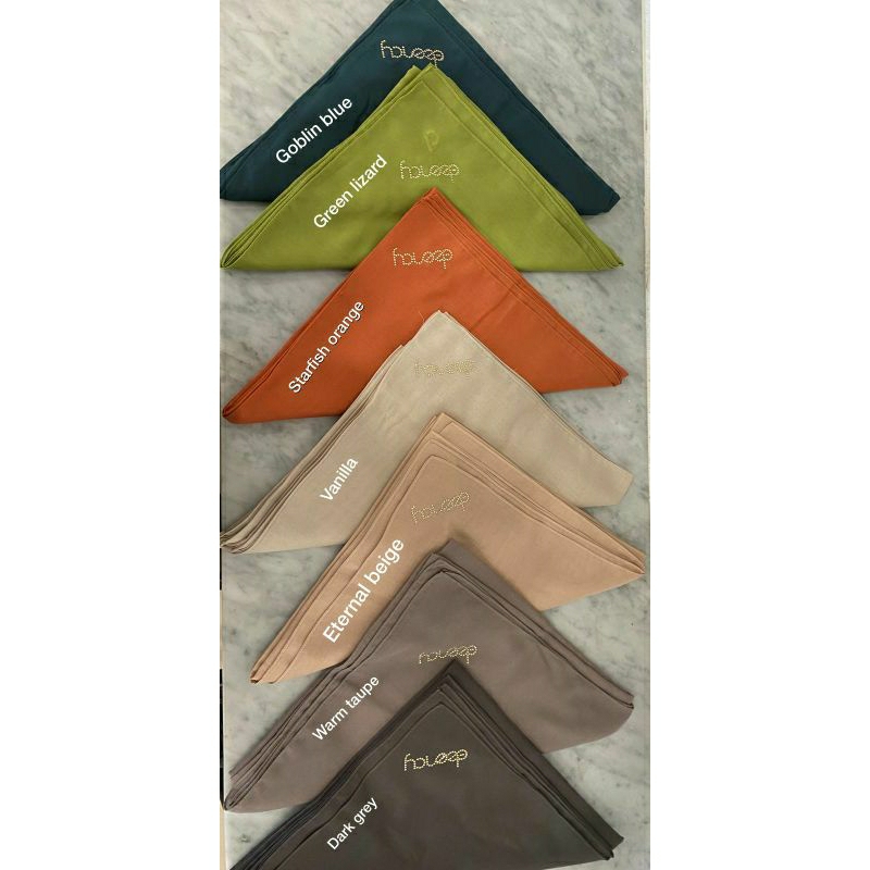 HIJAB DEENAY LIZA PIN D + MATTE GOLD SERIES ( GOBLIN BLUE GREEN LIZARD STARFISH ORANGE VANILLA ETERN