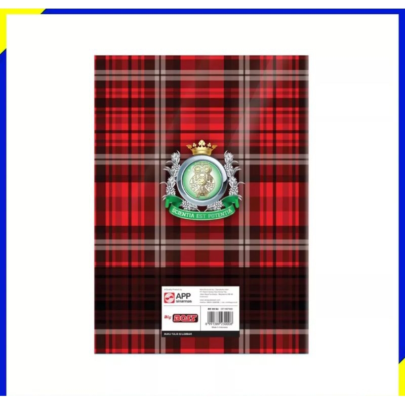 

ghg Buku Tulis Campus BBOSS 36 Lembar ( 1pak/10buku )