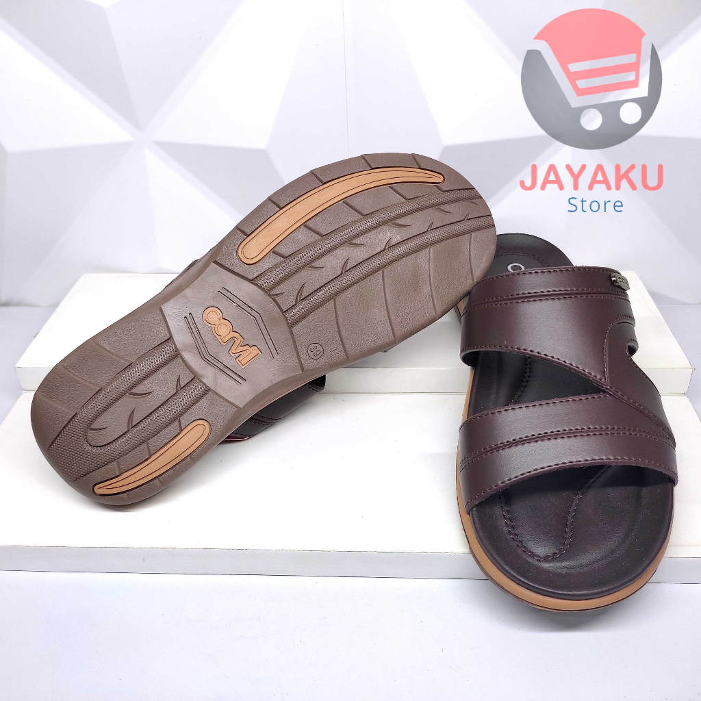 Carvil Dunhil Sandal Slop Pria Sendal Selop Kasual Pria Laki-Laki Original Carvil Desain Trendy Kulit Sintetis Berkualitas MARCUS REVINO ALAN ALFREDO