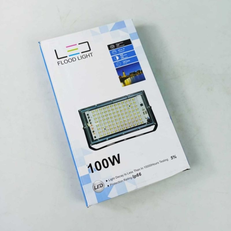 YICHENG Lampu Sorot LED Outdoor Floodlight Cool White 12V 100W - YC65