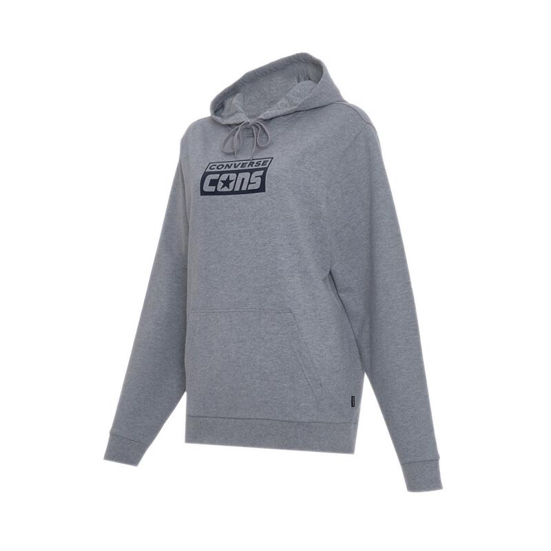 Converse CONS Logo Pullover Hoodie - Grey