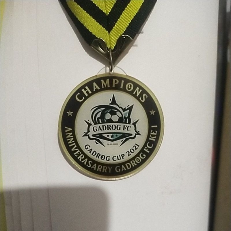 

Medali satuan print UV