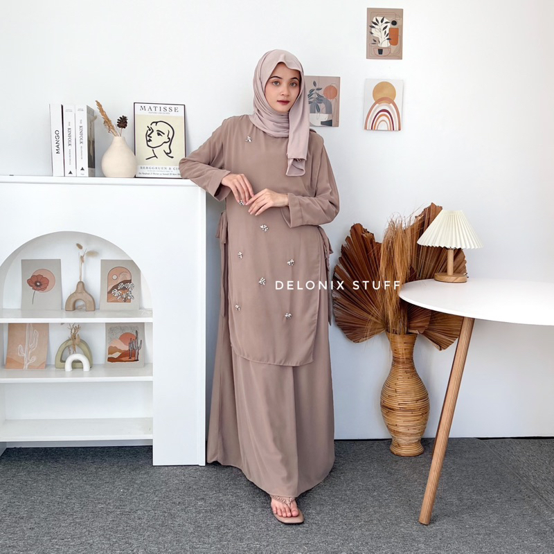 DELONIX | BICCA ABAYA DRESS