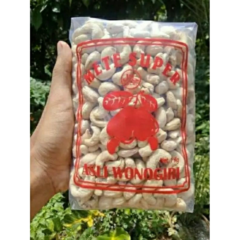 

KACANG Mede Mete MENTAH Super Asli Wonogiri 1000g