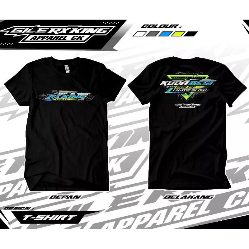 KAOS RX KING GILE RX KING KUDABESI SIMPEL