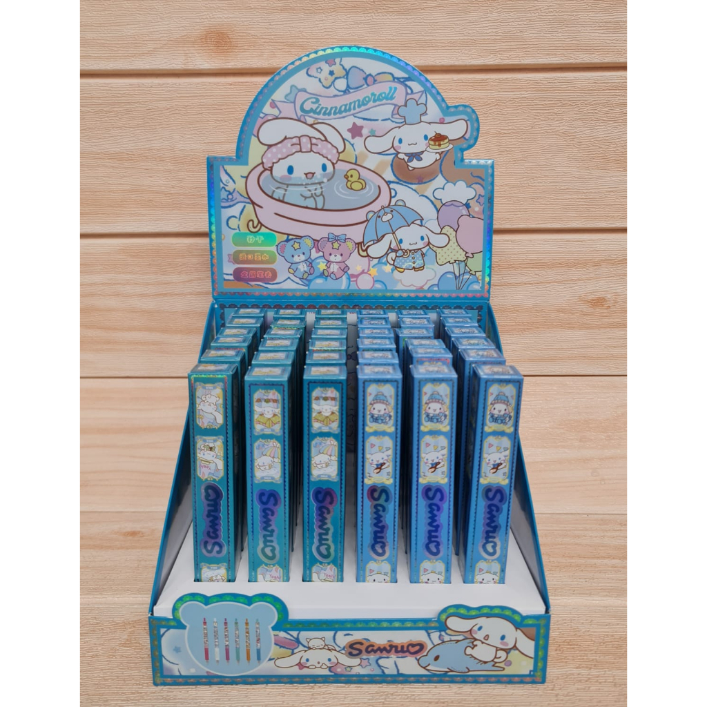 

PULPEN BLIND BOX CINAMOROLL METALIK 1 SET ISI 6 PC