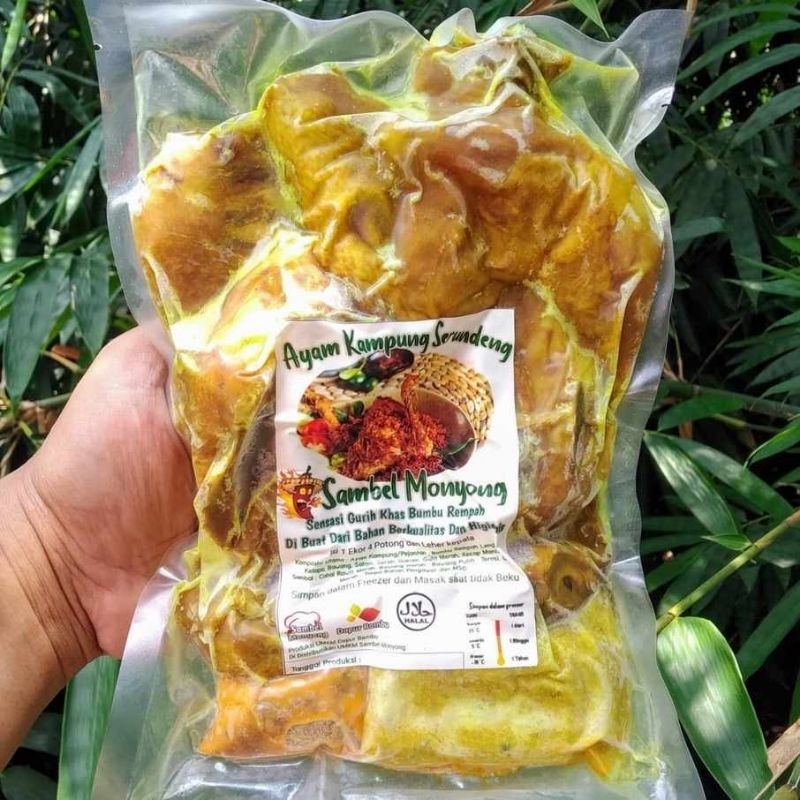 

Ayam Kampung Tulang Lunak Dapur Bambu 1 Ekor Potong 5 Free Sambel / Ayam Kampung Tulang Lunak / Dapur Bambu