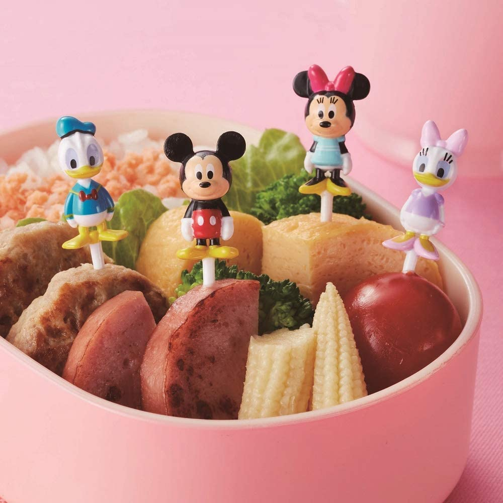[Torune] Disney Pick Mickey Mouse Food Pick Bento Pick Lunch Picks - Tusukan Bento Disney Tusben Bua