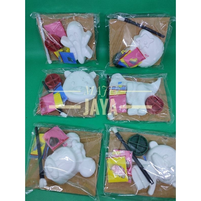 Mainan Mewarnai Melukis Patung Isi 24 Pcs