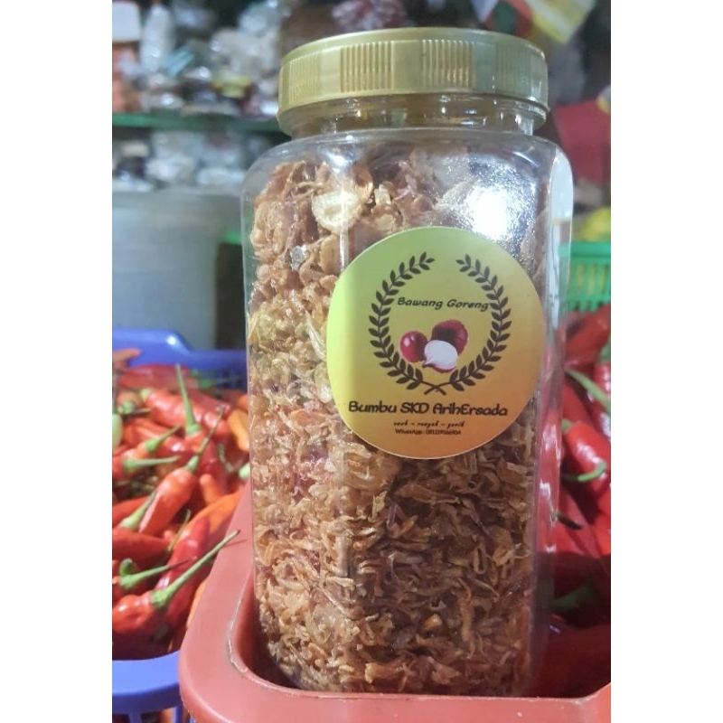 

[ArihErsada] PREMIUM Bawang Goreng Brebes 100 Gram - 250 Gram