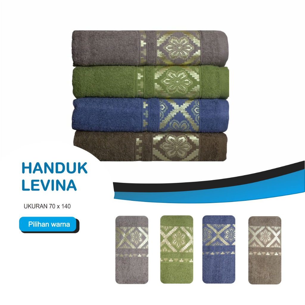 Handuk Mandi Dewasa Katun Ukuran 70 x 140cm - Sandy Collection