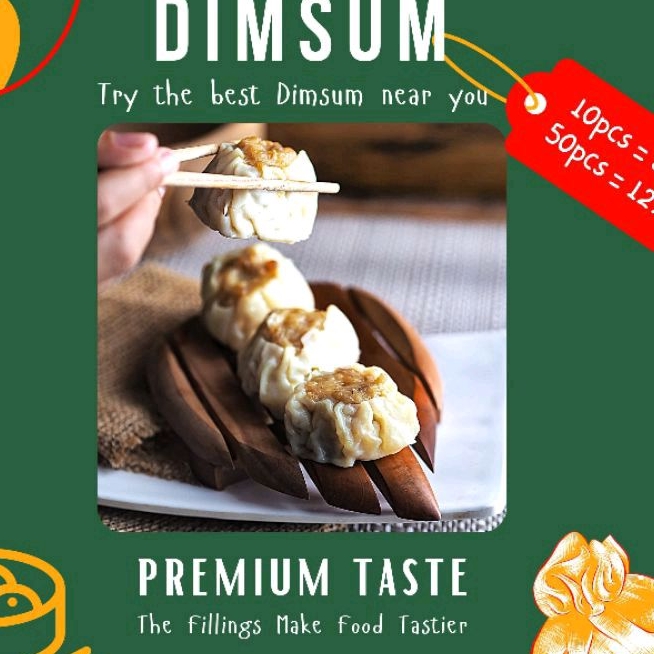 

DIMSUM AYAM / DIMSUM HOMEMADE / DIMSUM SIOMAY HALAL isi 25pcs