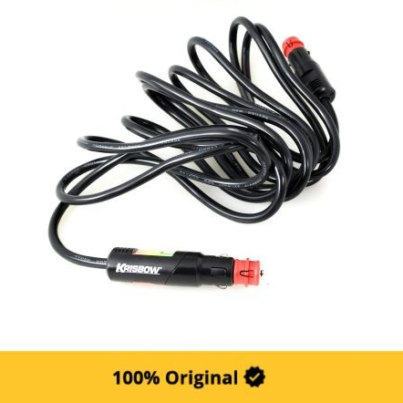 Krisbow 4 Mtr Kabel Charger Aki 10a - KW1900898