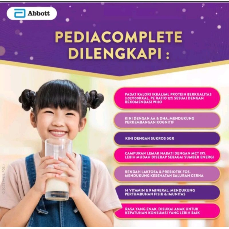 PEDIACOMPLETE 850 GR Pediasure Complete Khusus Gojek Grab