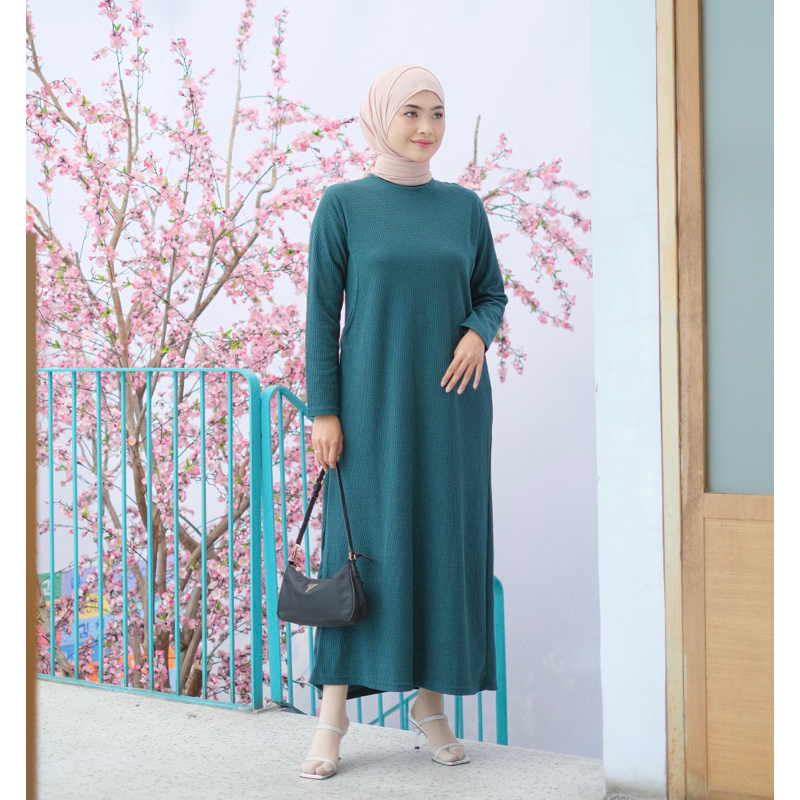 [ BUSUI ] Dress Busui Friendly - Gamis Menyusui Fisy