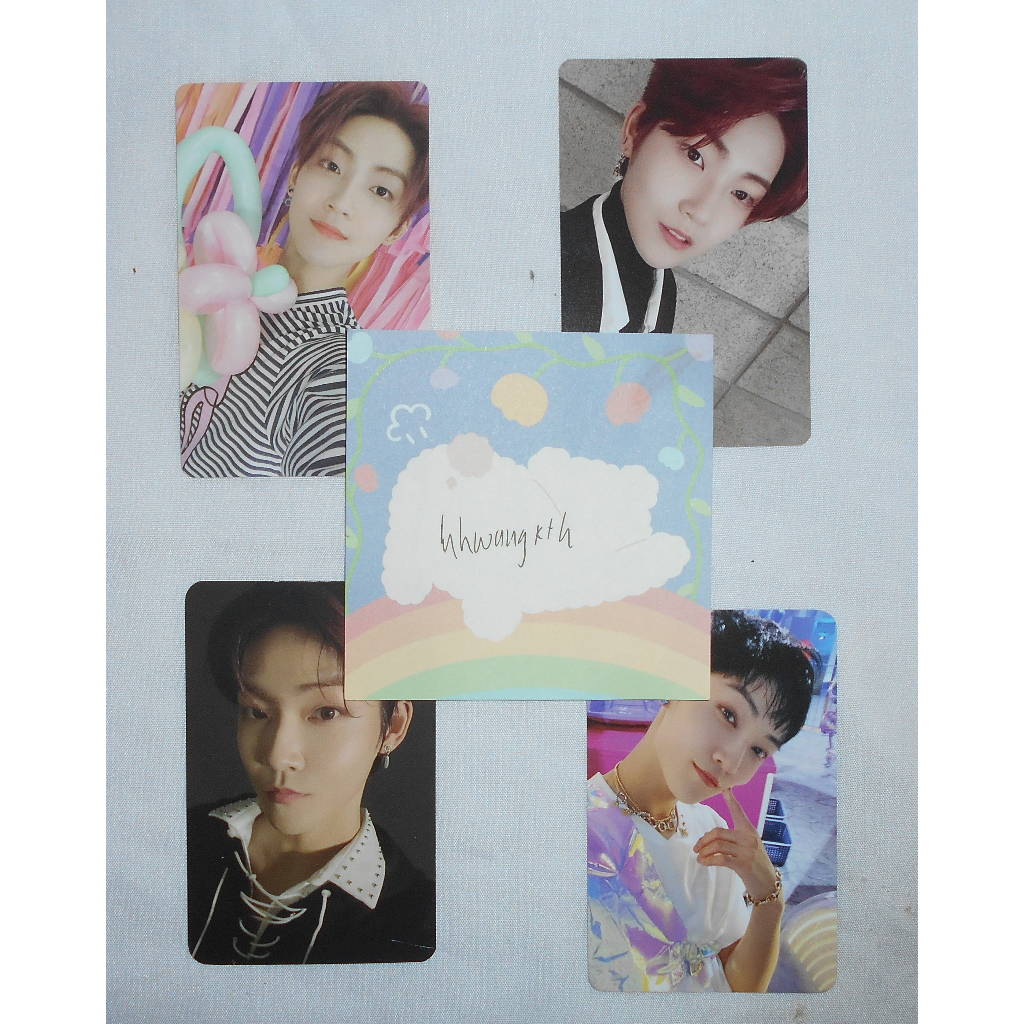 KEVIN The Boyz Photocard Album Bloom-Bloom Heart, Reveal Boy, Sparkling Kick