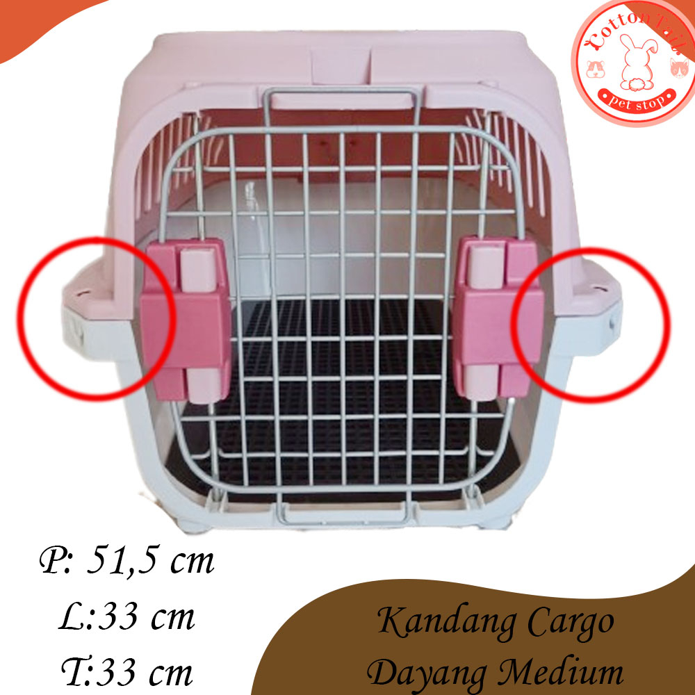 Pet Cargo DAYANG Size Medium Pet Carrier Dayang MINUSAN BACA DESKRIPSI