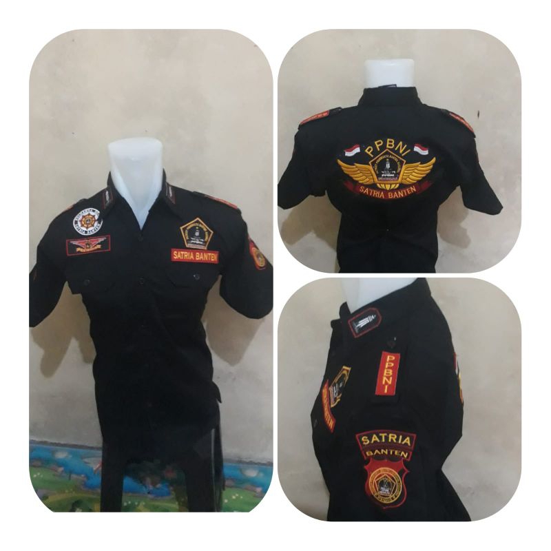 KEMEJA PPBNI SATRIA BANTEN BORDIR || SERAGAM PPBNI SATRIA BANTEN BORDIR || BAJU PPBNI SATRIA BANTEN 