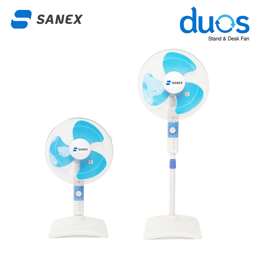 Sanex Stand Fan Kipas Angin Tumpu 16 Inch FS 884 -889 / FS 2216 Kipas Berdiri