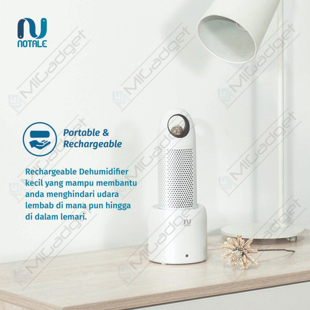 Notale Portable Dehumidifier Air Dryer Serap Kelembapan Dry Humidifier