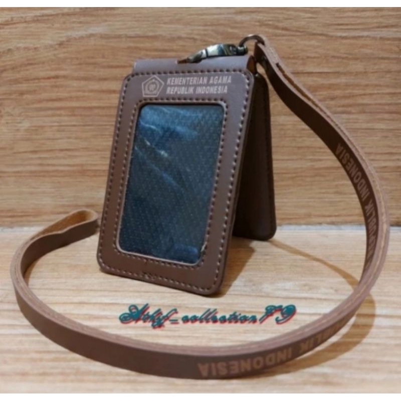 

Kalung ID Card Name Tag Kementerian Agama Double Slot