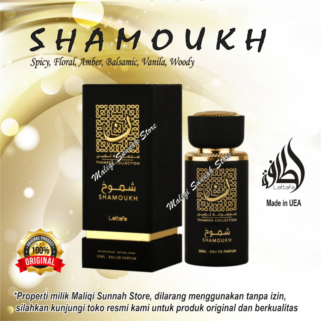 SHAMOUKH 30ml by Lattafa Eau De Parfum Original