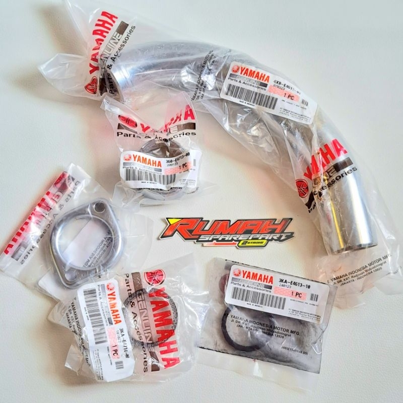 SET LEHER KNALPOT RX KING ORIGINAL