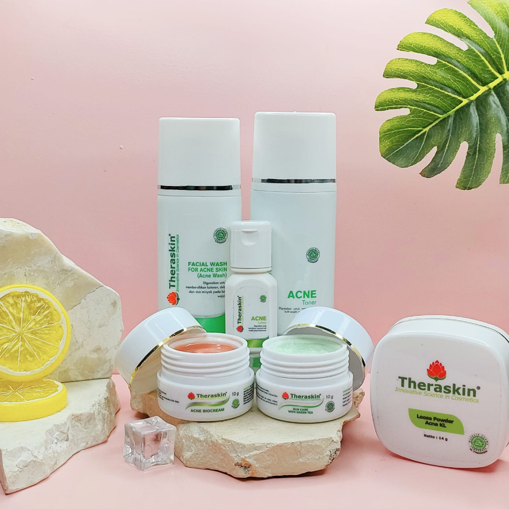 Theraskin Paket Acne Bruntusan Isi 6/Theraskin Paket Acne biocream