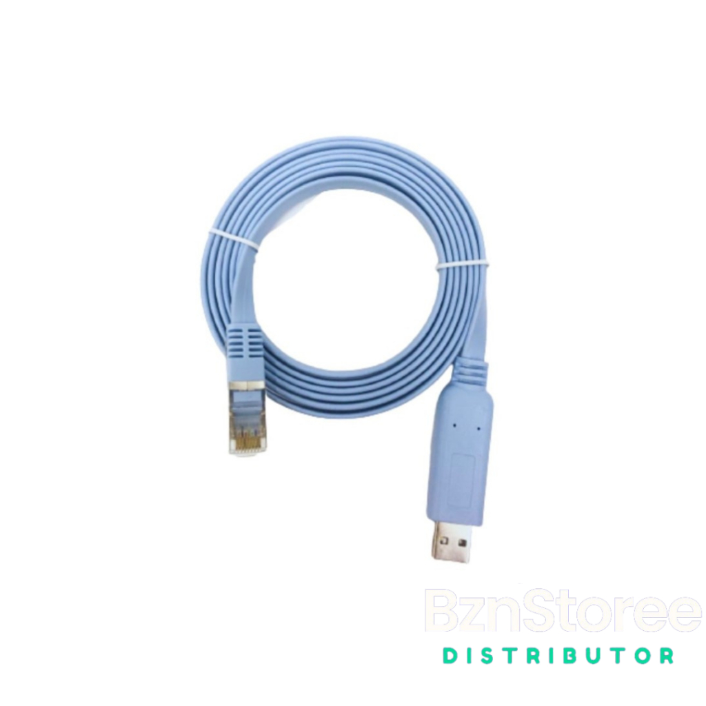 KABEL CONSOLE USB TO RJ45 / KABEL USB TO RJ45 FLAT / KABEL USB TO RJ45