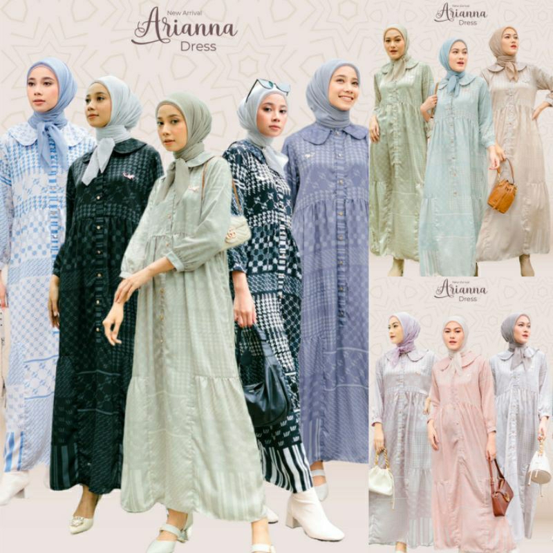 SALE LAST STOCK Gamis MY LADY Arianna Dress ORIGINAL