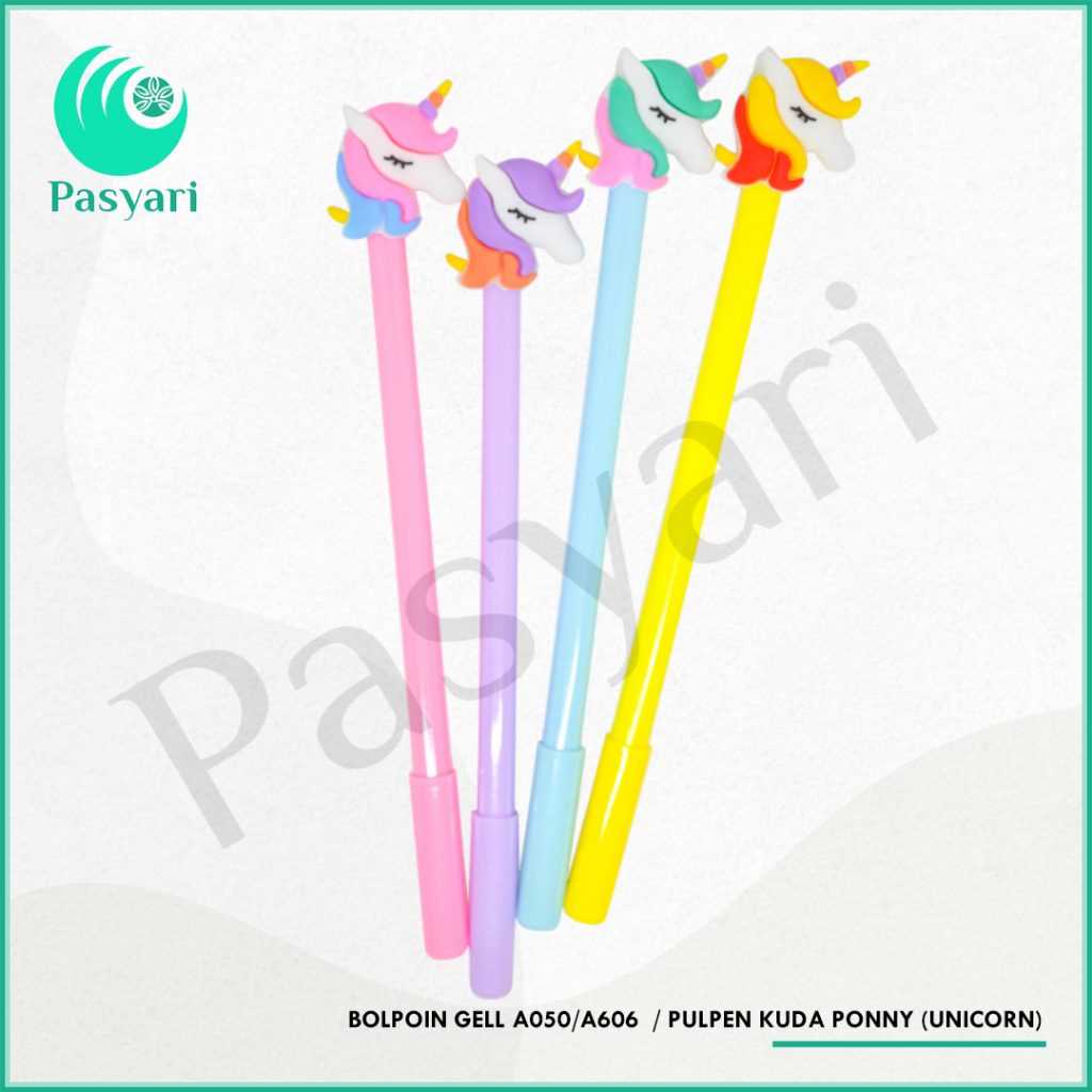 

BOLPOIN GELL A050/A606 / PULPEN KUDA PONNY (UNICORN)