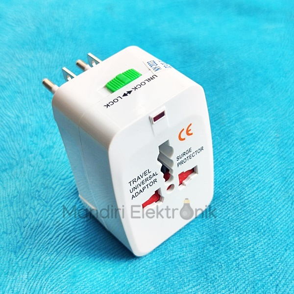 Travel Adaptor Universal Steker Serbaguna International Colokan Luar Negri Universal