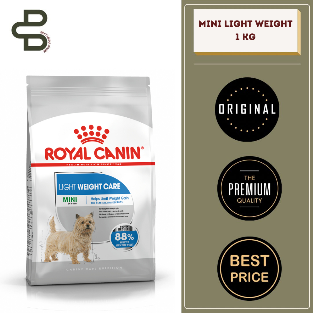 ROYAL CANIN MINI LIGHT WEIGHT CARE 1 KG FRESHPACK