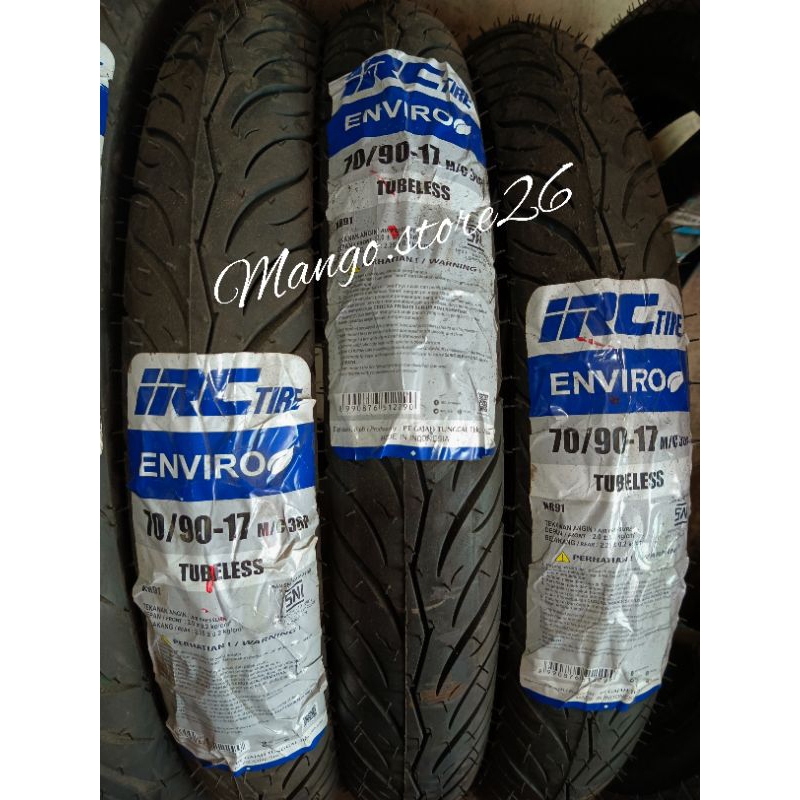 Ban Luar Depan Jupiter Z Kharisma Supra SupraX125 70/90-17 IRC Tubles