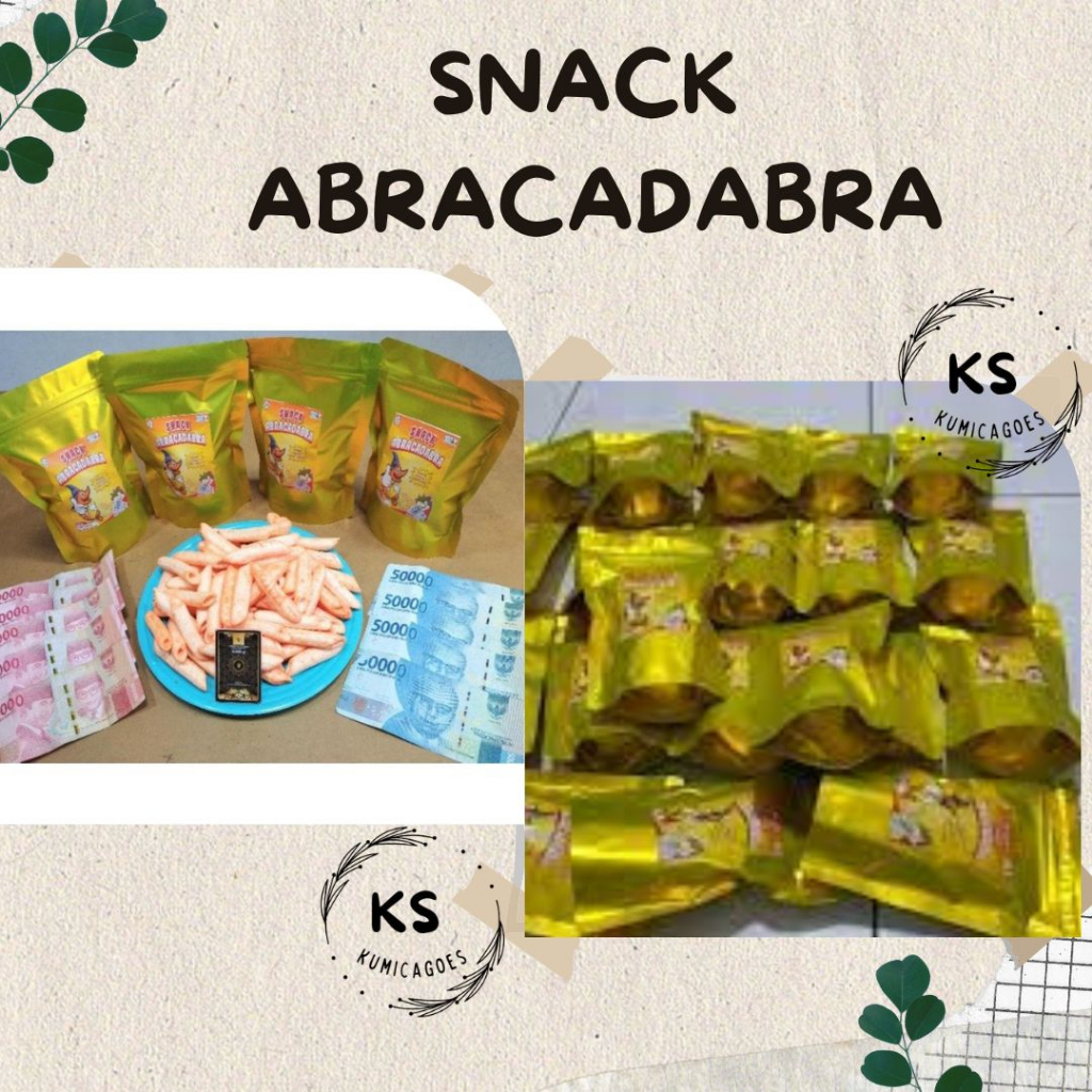 

✅ SNACK BERHADIAH UANG DAN EMAS/SNACK BOS/SNACK KEKINIAN 100% NO ZONK | SNHACK ABRACADABRA