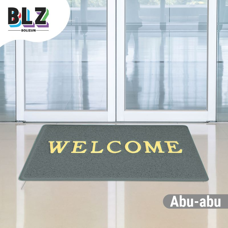 Bolizun Keset Karpet PVC Mie Bihun Welcome New 120x80