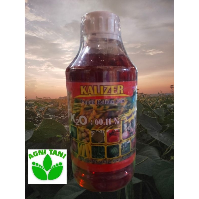 pupuk kcl cair kalizer k2o isi 1 lt