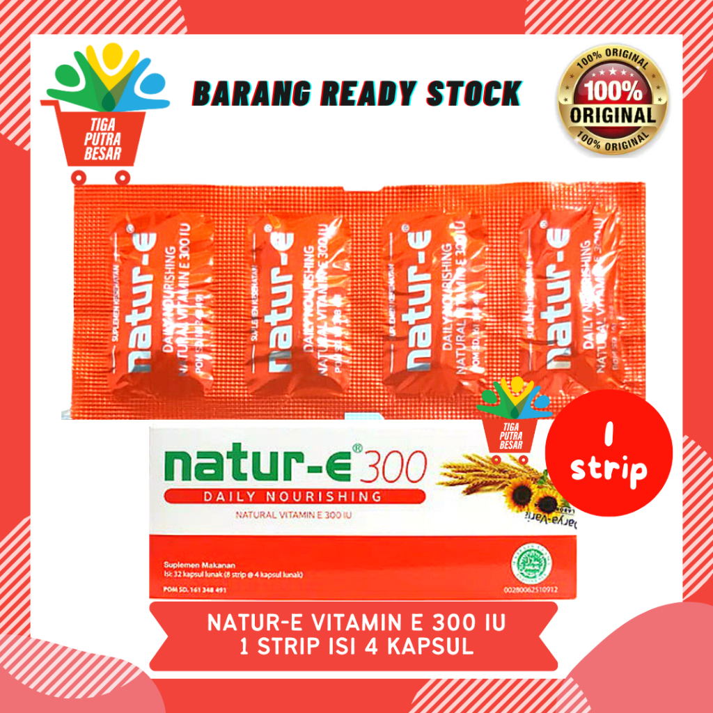 NATURE E 300 IU 1 STRIP 4 KAPSUL