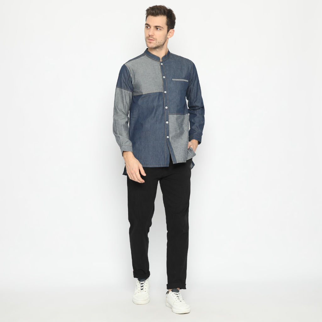 SEMPOL L.tru - Baju Kemeja Denim Payne