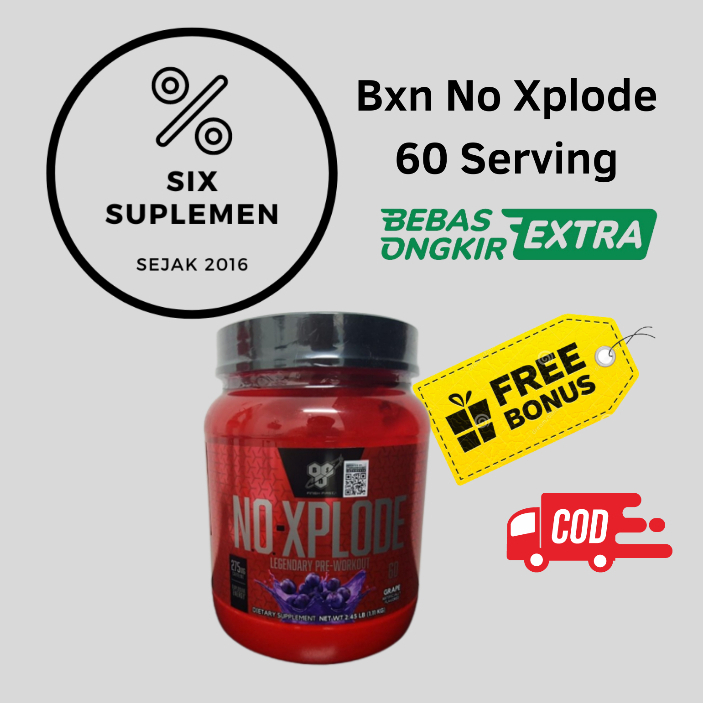 Bsn No Xplode Explode Pre Workout 60 Serving