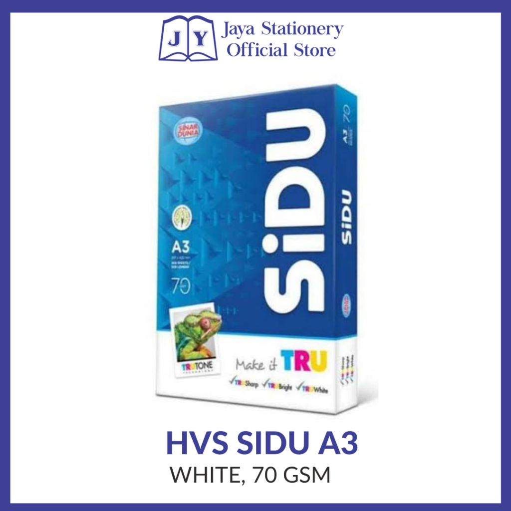 

[BISA COD] HVS Sinar Dunia A3 (70 dan 80 gsm)