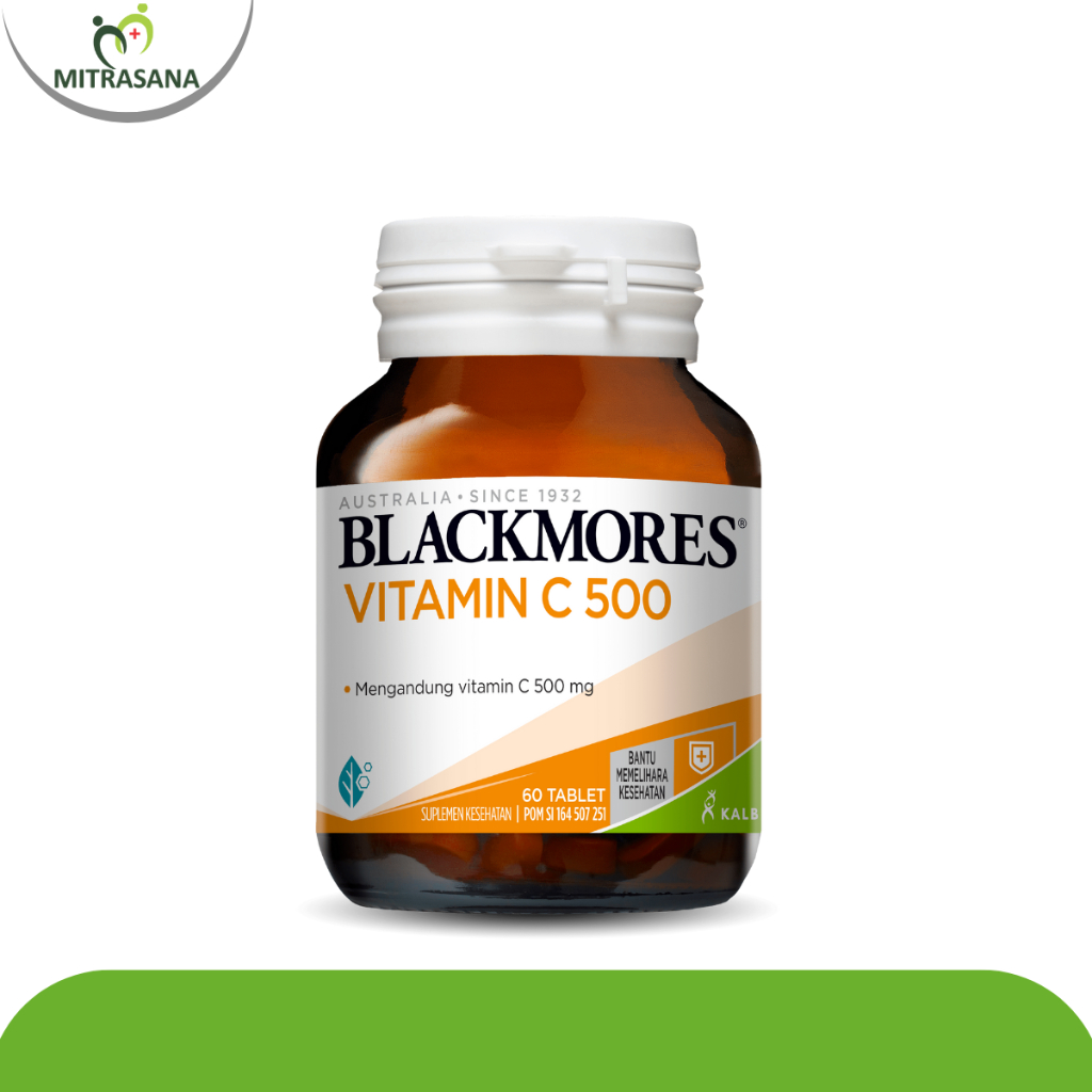 Blackmores Vitamin C 500 Mg 60 tablet Gratis Blackmores Multivitamin &amp; Mineral isi 60 kps