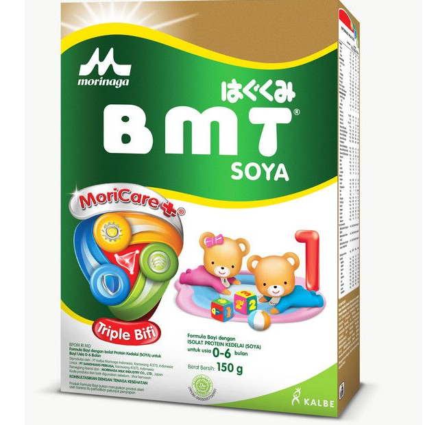 Morinaga BMT 1 Soya 1 BMT Soya 150gr