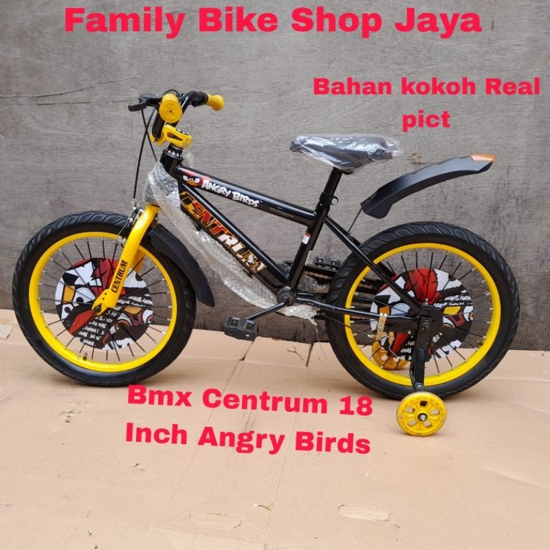 Sepeda Anak Bmx Centrum 18 Inch Angry Birds