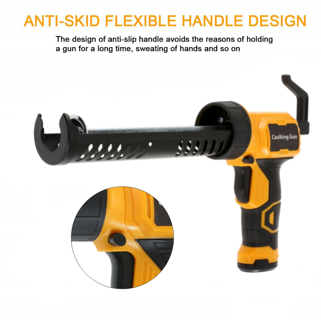 REAIM Lem Tembak On/Off / Hot Melt Glue Gun Tembakan Lem Sealant Tabung Multifungsi wireless glue gun hot melt, Multiguna