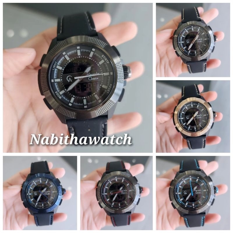 Jam Tangan Pria Alexandre Christie Digi AC9374 New 9374 Original Garansi Resmi