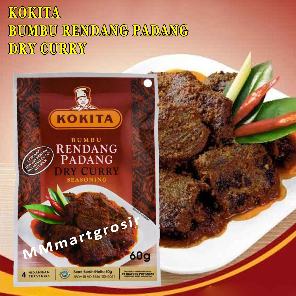 Kokita/ Bumbu Rendang Padang/ Dry curry/ 60gr