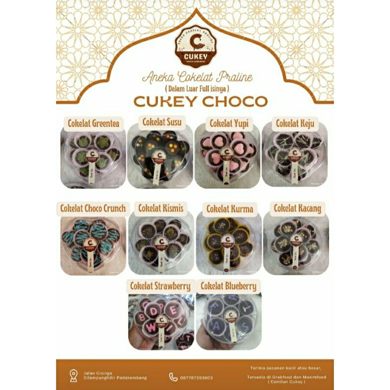 

Cokelat Praline Aneka isi Cokelat Praline Toples Asli Cokelat Batang