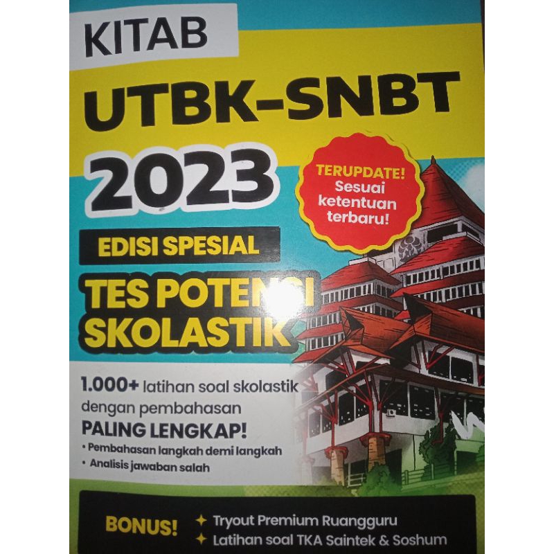 KITAB UTBK-SNBT 2023 EDISI SPESIAL TES POTENSI SKOLASTIK (TPS) RUANG GURU