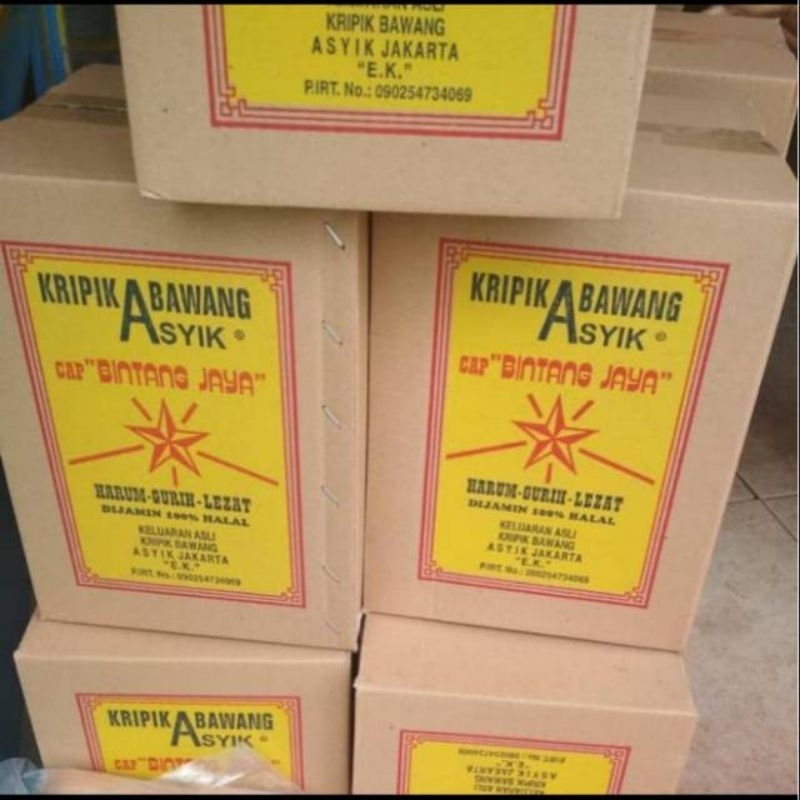 

Keripik Bawang Asyik Cap Bintang